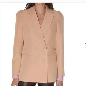 NWT Walter baker blazer double breasted in tan